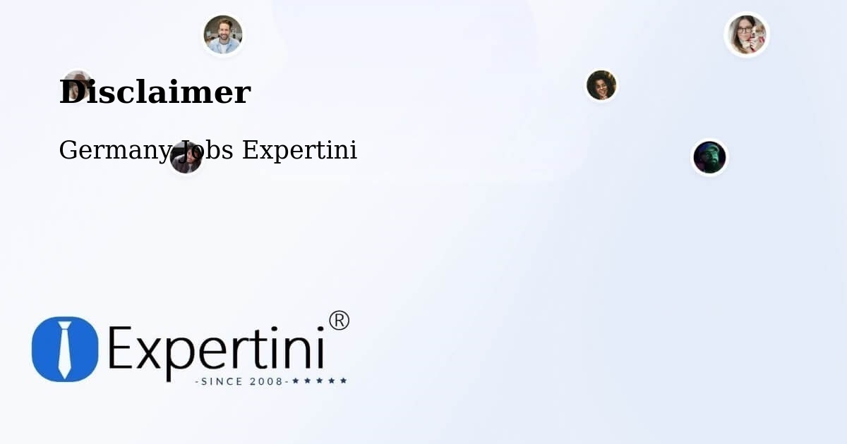 Disclaimer – Albstadt - Germany Jobs Expertini