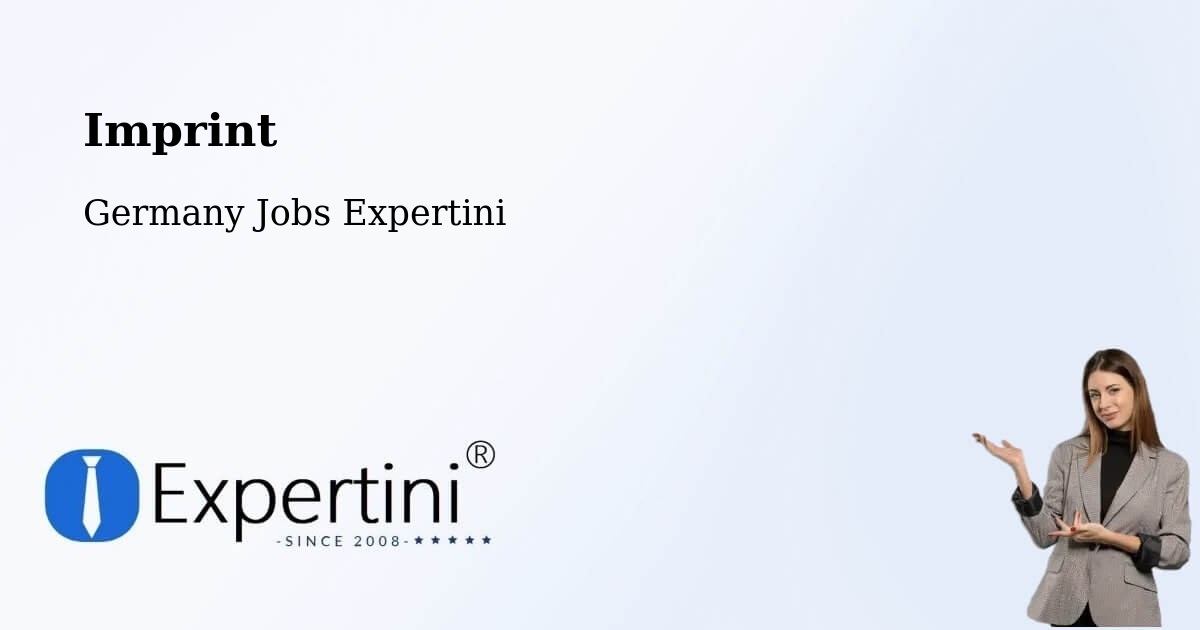 Imprint – Albstadt - Germany Jobs Expertini